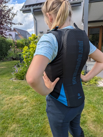 Sicherheitsweste für Kinder beim Reiten